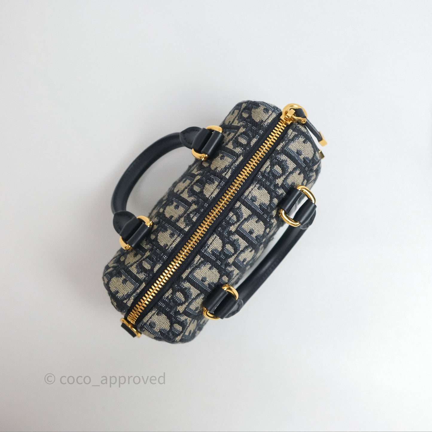 Dior Groove 17 Nano Bag Blue Dior Oblique Jacquard