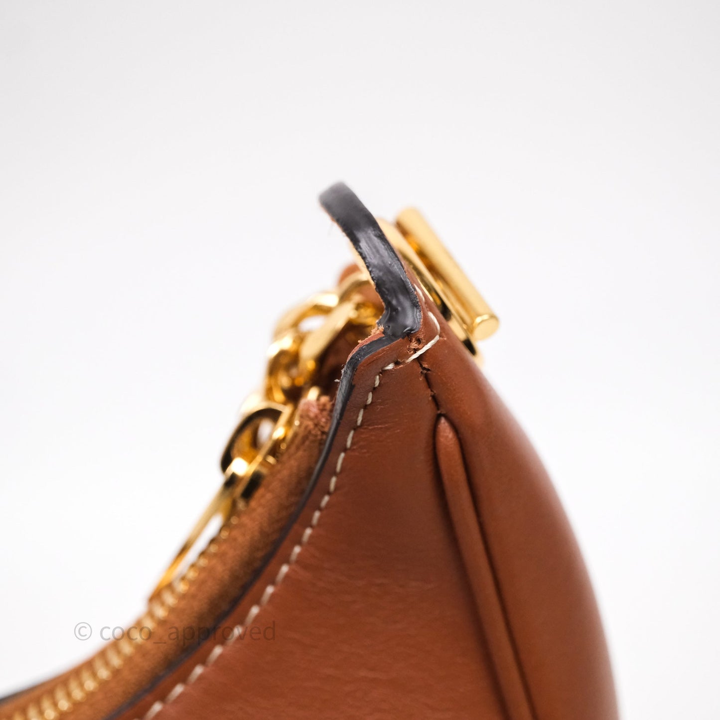 Celine Medium Ava Chain Bag Calfskin Tan