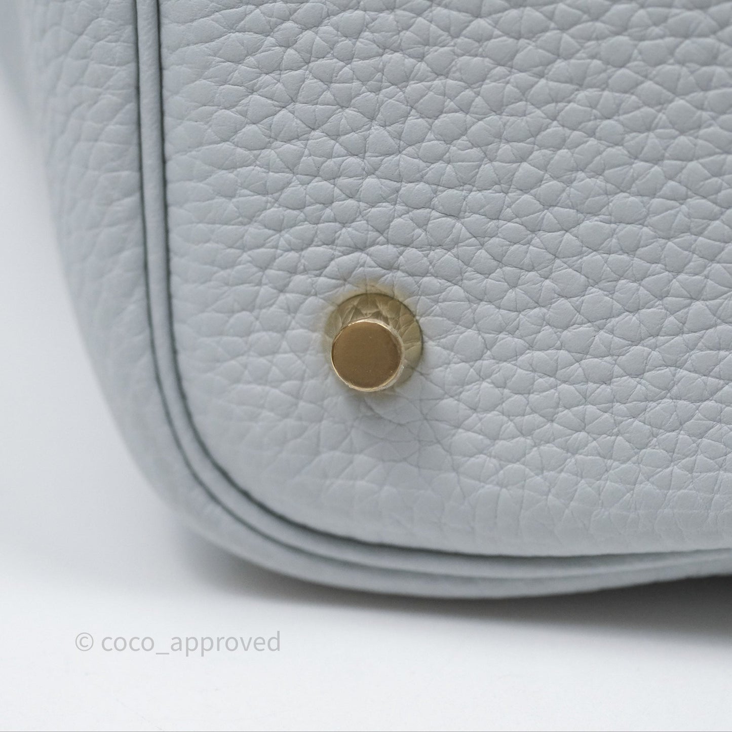 Hermès Picotin Lock 22 Bleu Pale 08 Clemence Gold Hardware