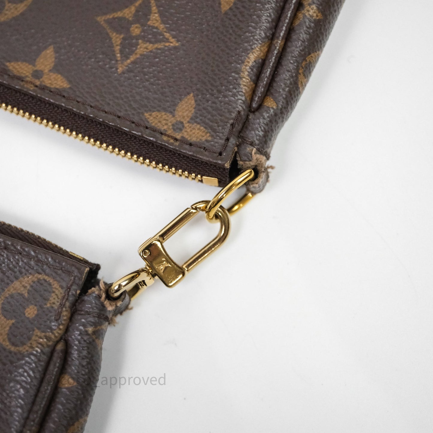 Louis Vuitton Multi Pochette Accessories Khaki Monogram Canvas