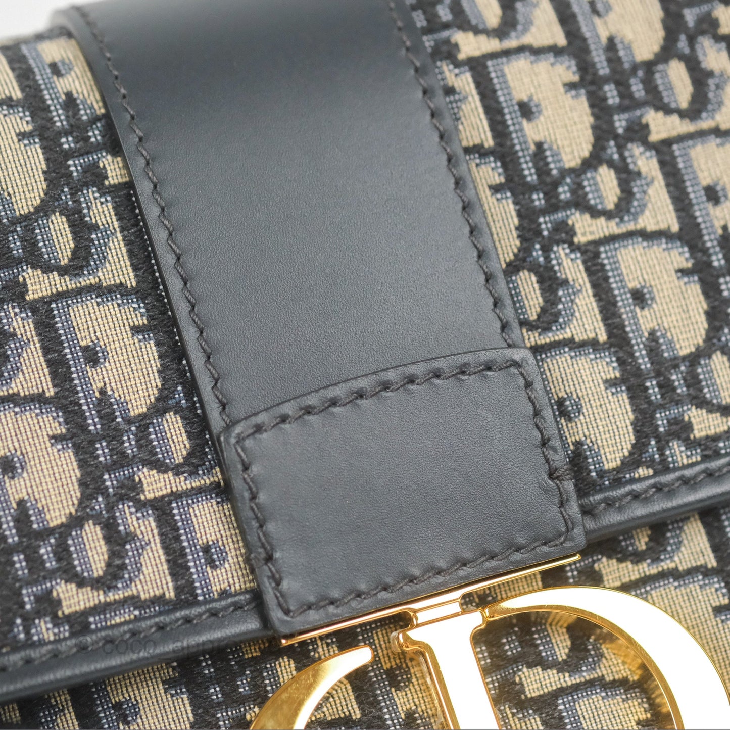 Dior 30 Montaigne Bag Blue Dior Oblique Jacquard