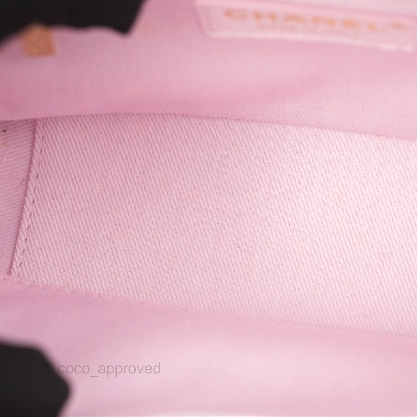 Chanel Quilted Small Business Affinity Flap Light Pink Caviar Gold Hardware