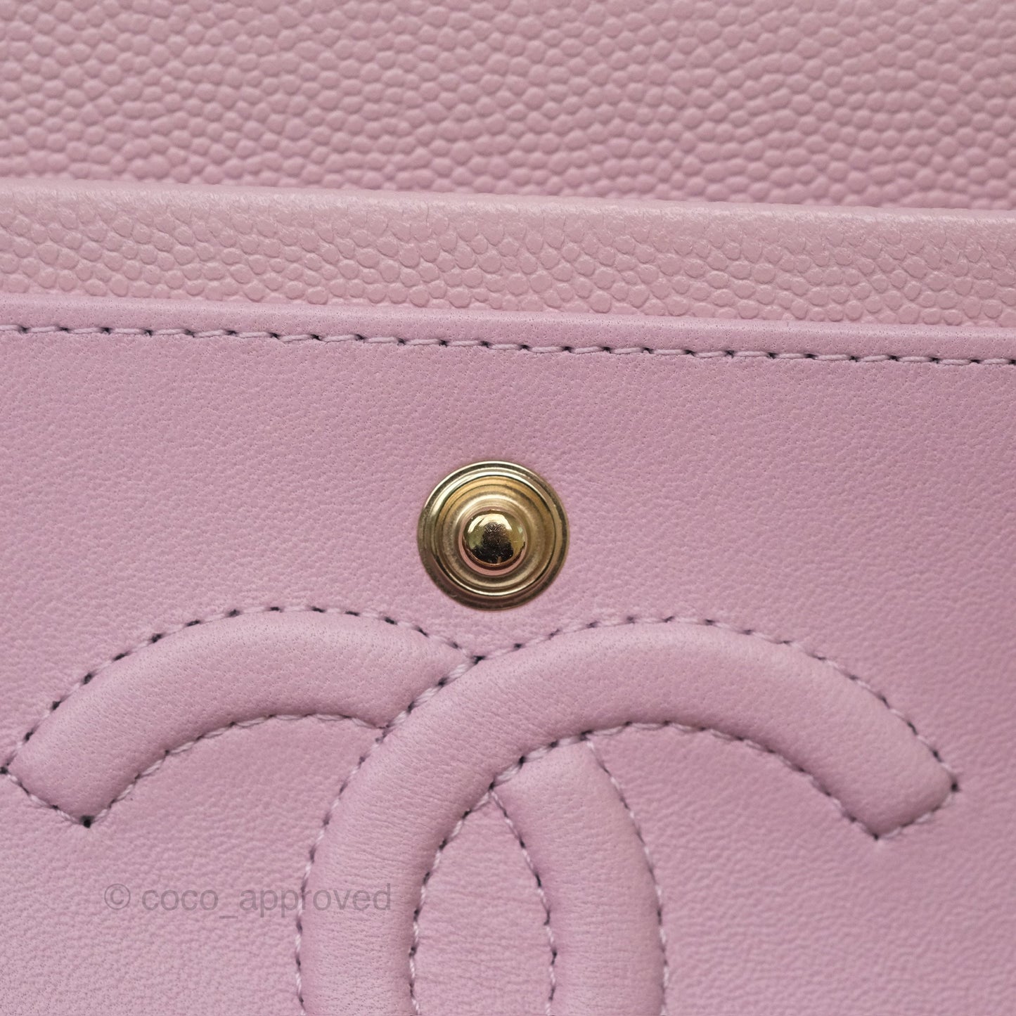 Chanel Small S/M Classic Flap Light Pink Caviar Gold Hardware