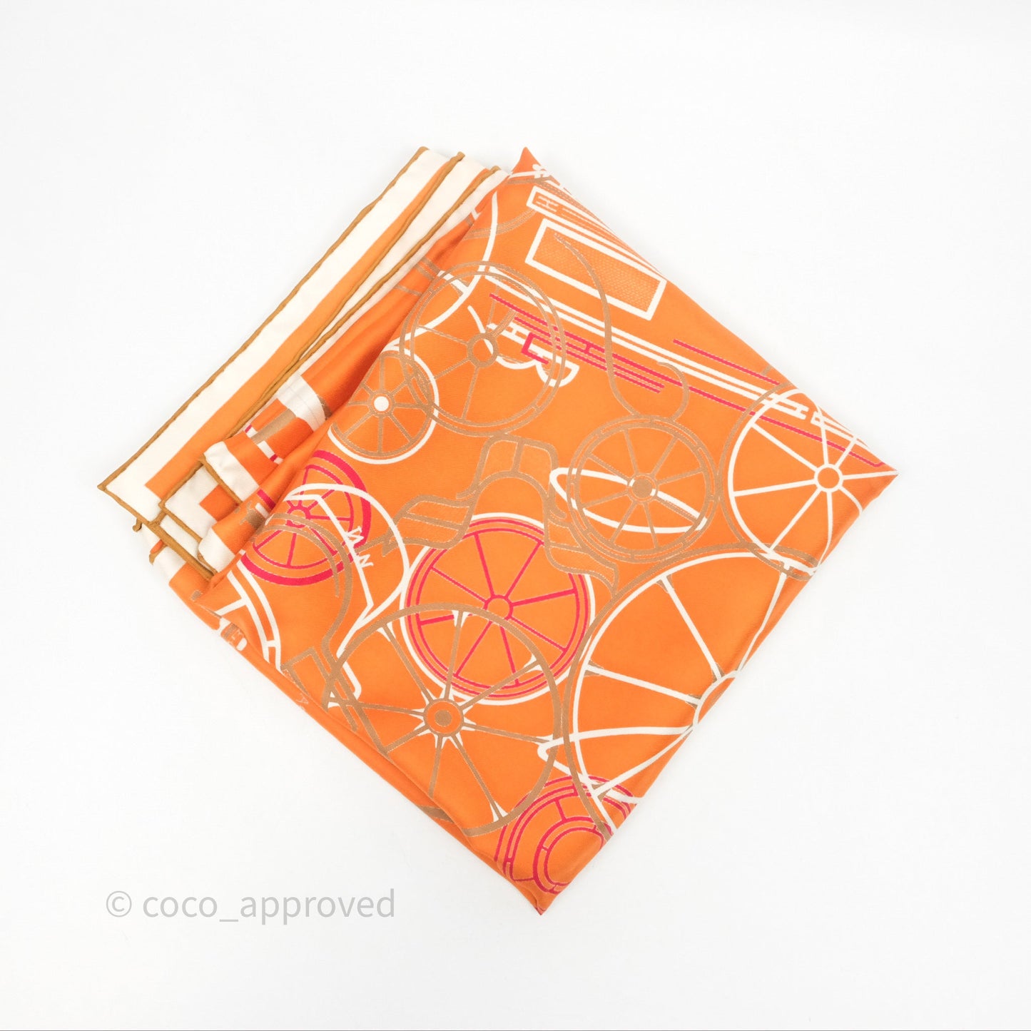 Hermès Complication Equestre scarf 90