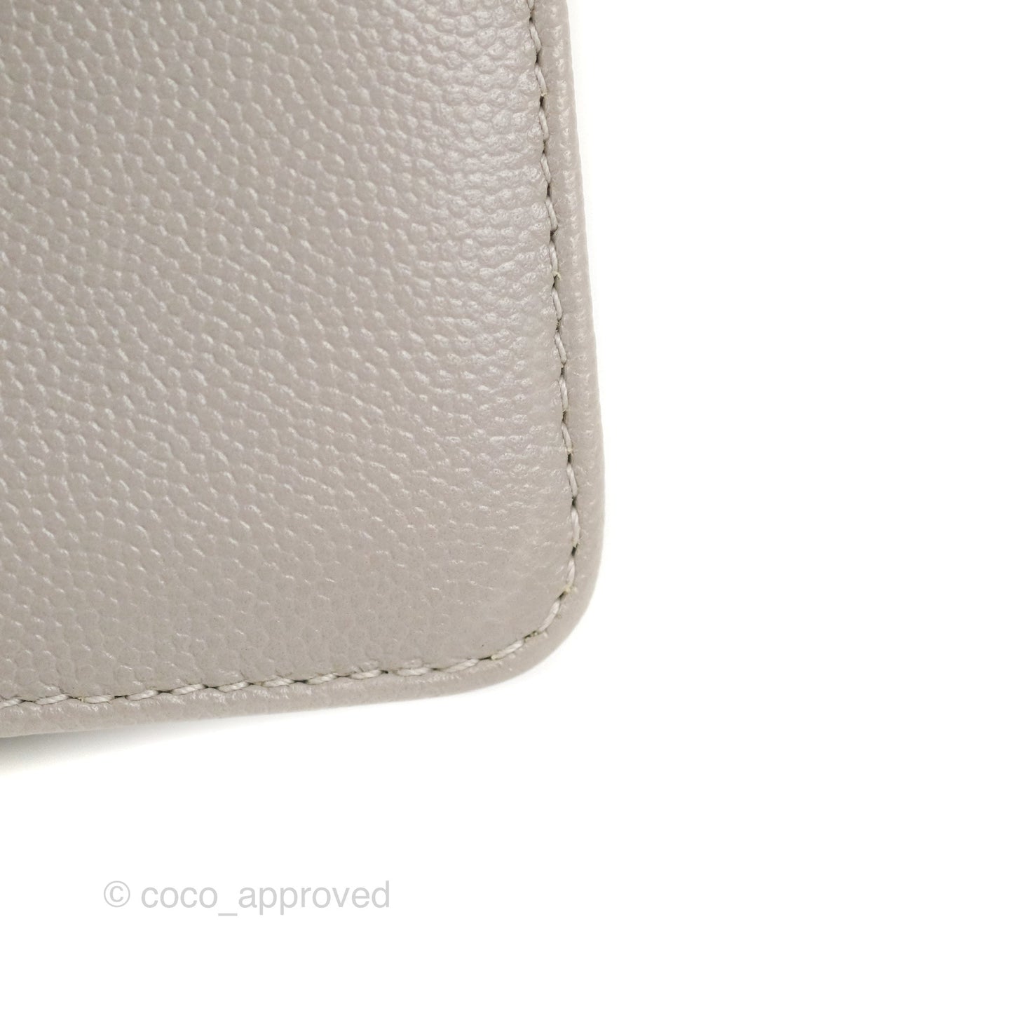 Chanel Medium Boy Chevron Grey Caviar Gold Hardware