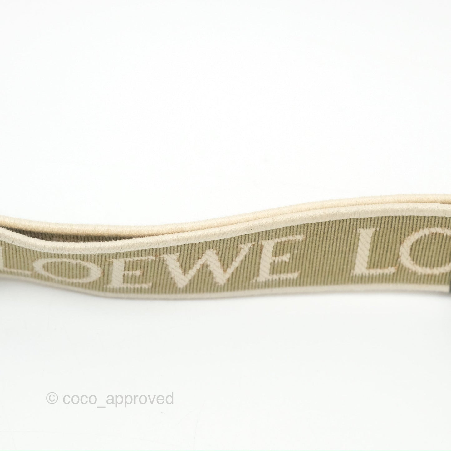 Loewe Mini Gate Dual Bag Soft Calfskin & Jacquard Strap Autumn Green