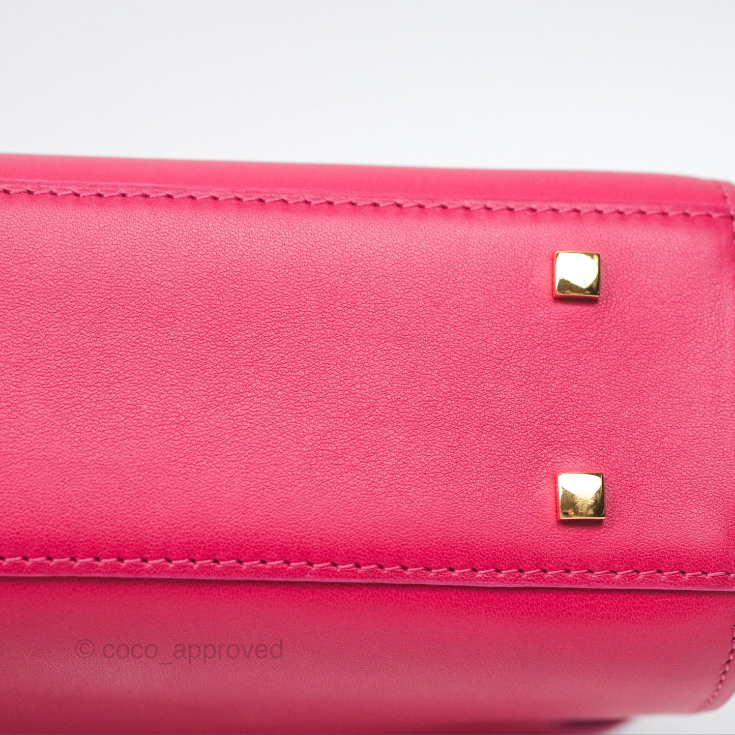 Delvaux Tempête Mini in Silky Calf Framboise