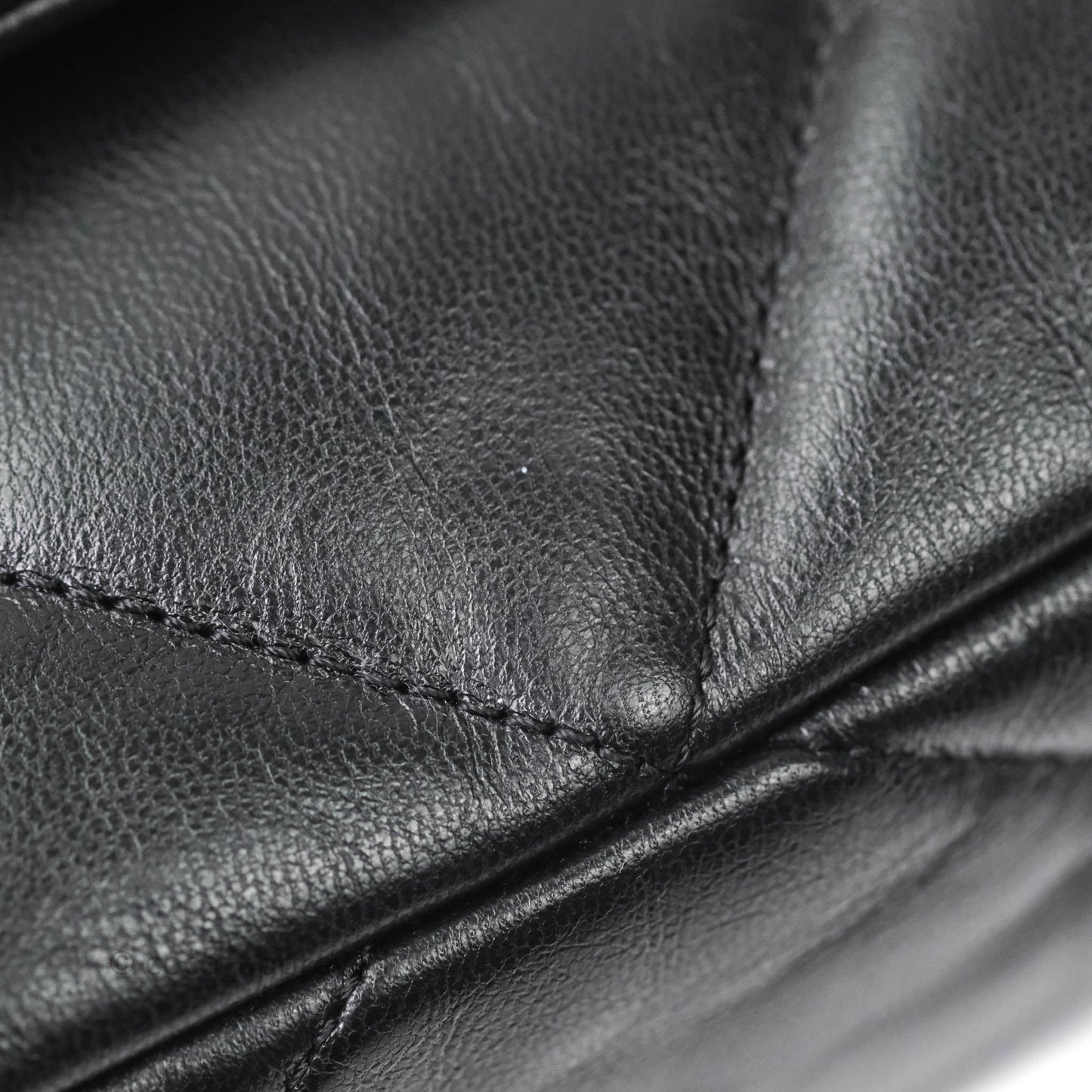 Chanel 19 Small Black Goatskin Mixed Hardware Goatskin