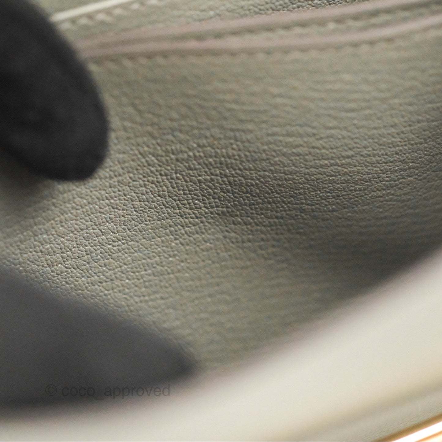 Hermès Roulis Mini 18 Gris Meyer 0L Evercolor Permabrass Hardware