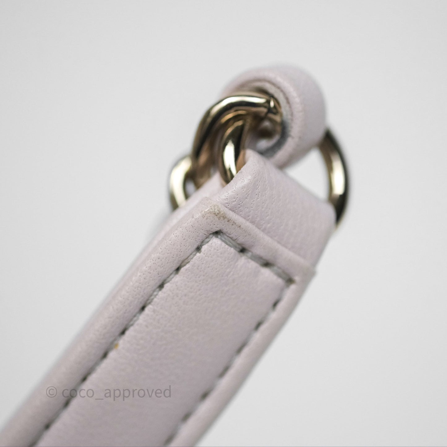 Chanel Trendy CC Vanity Case Lilac Lambskin Gold Hardware