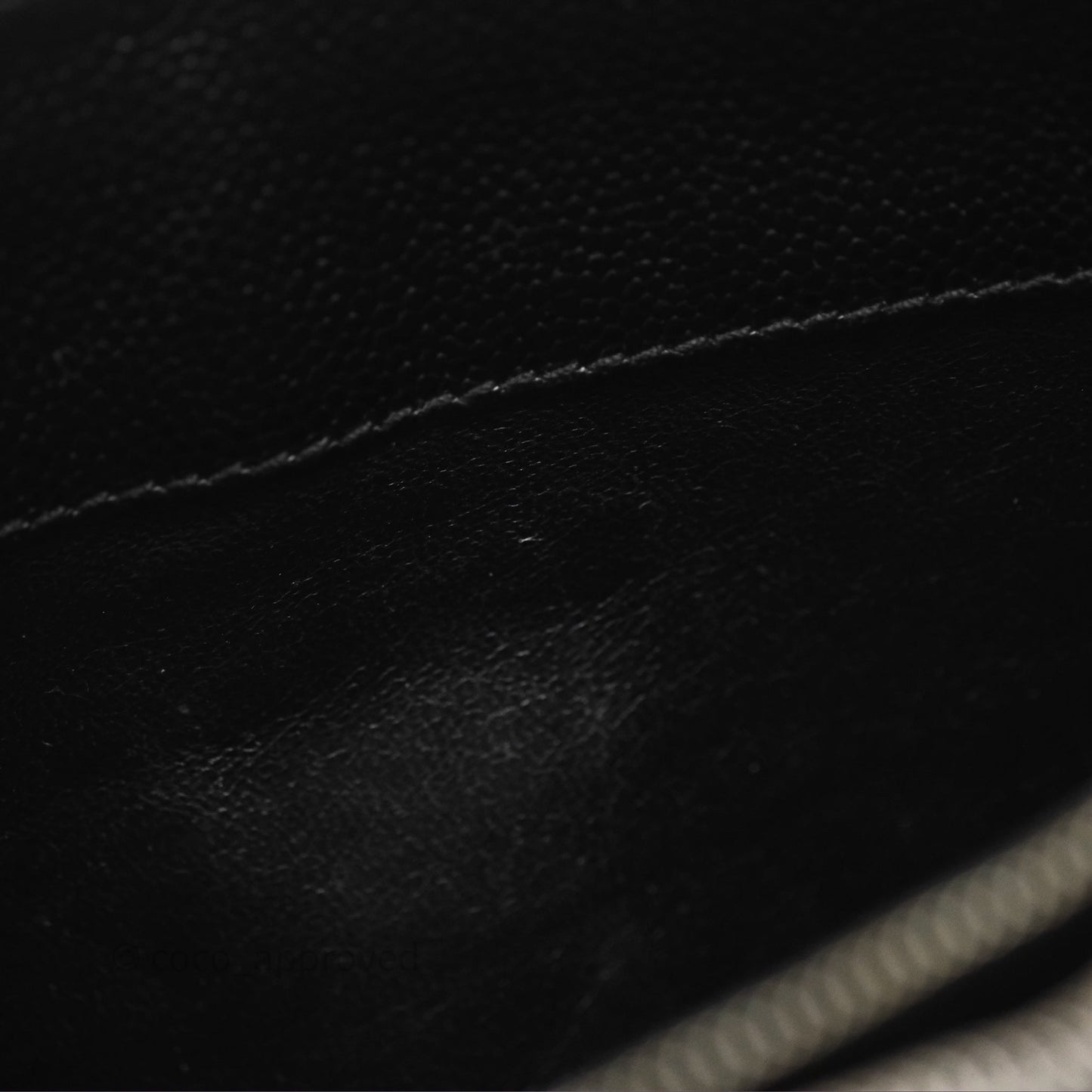 Chanel Vintage Quilted CC Tote Black Caviar Gold Hardware