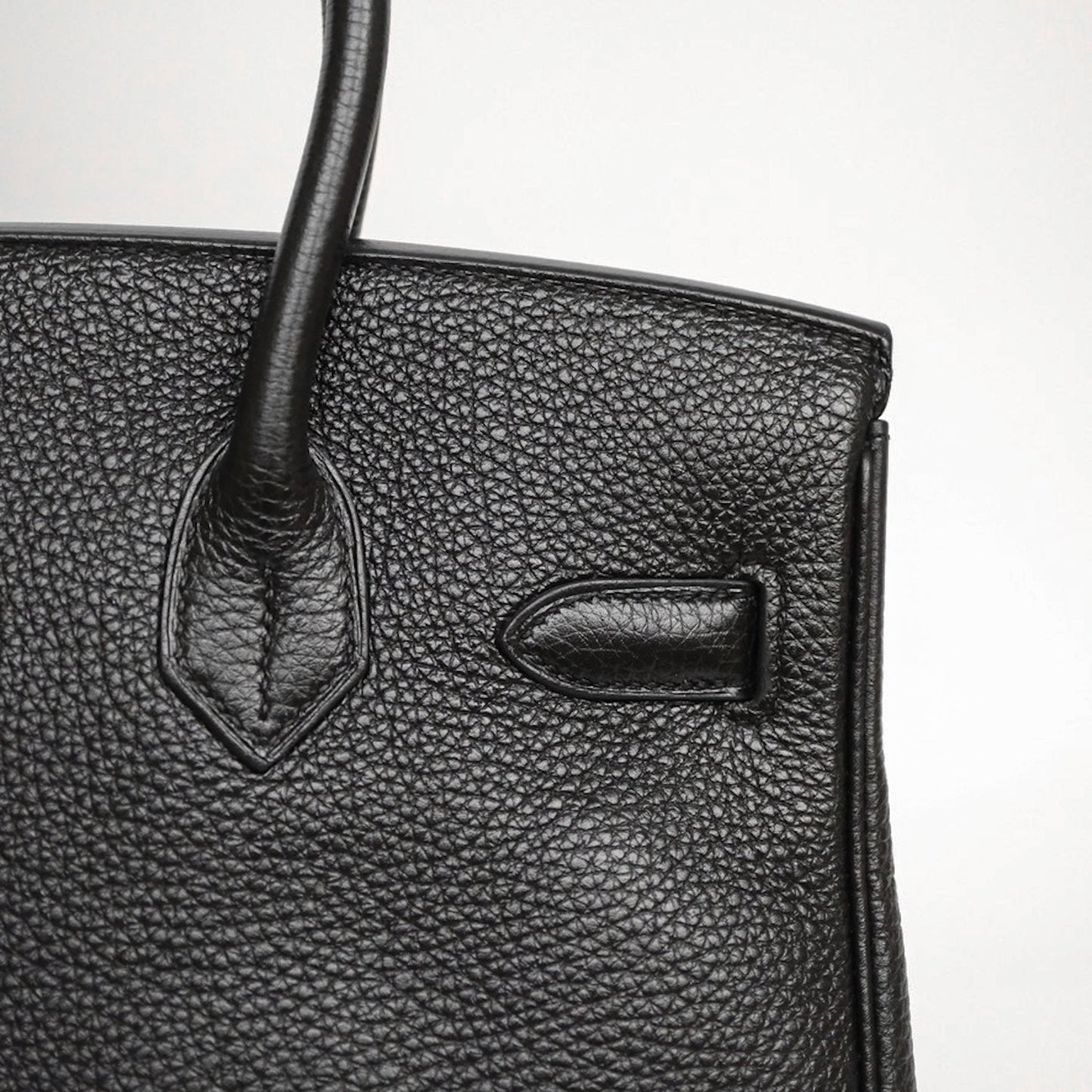 Hermès Birkin 30 Black Noir 89 Togo Gold Hardware