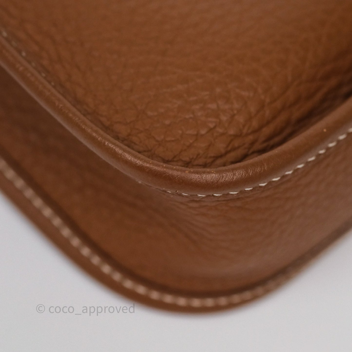 Hermès Mini Evelyne 16 Amazone Gold 37 Clemence Palladium Hardware
