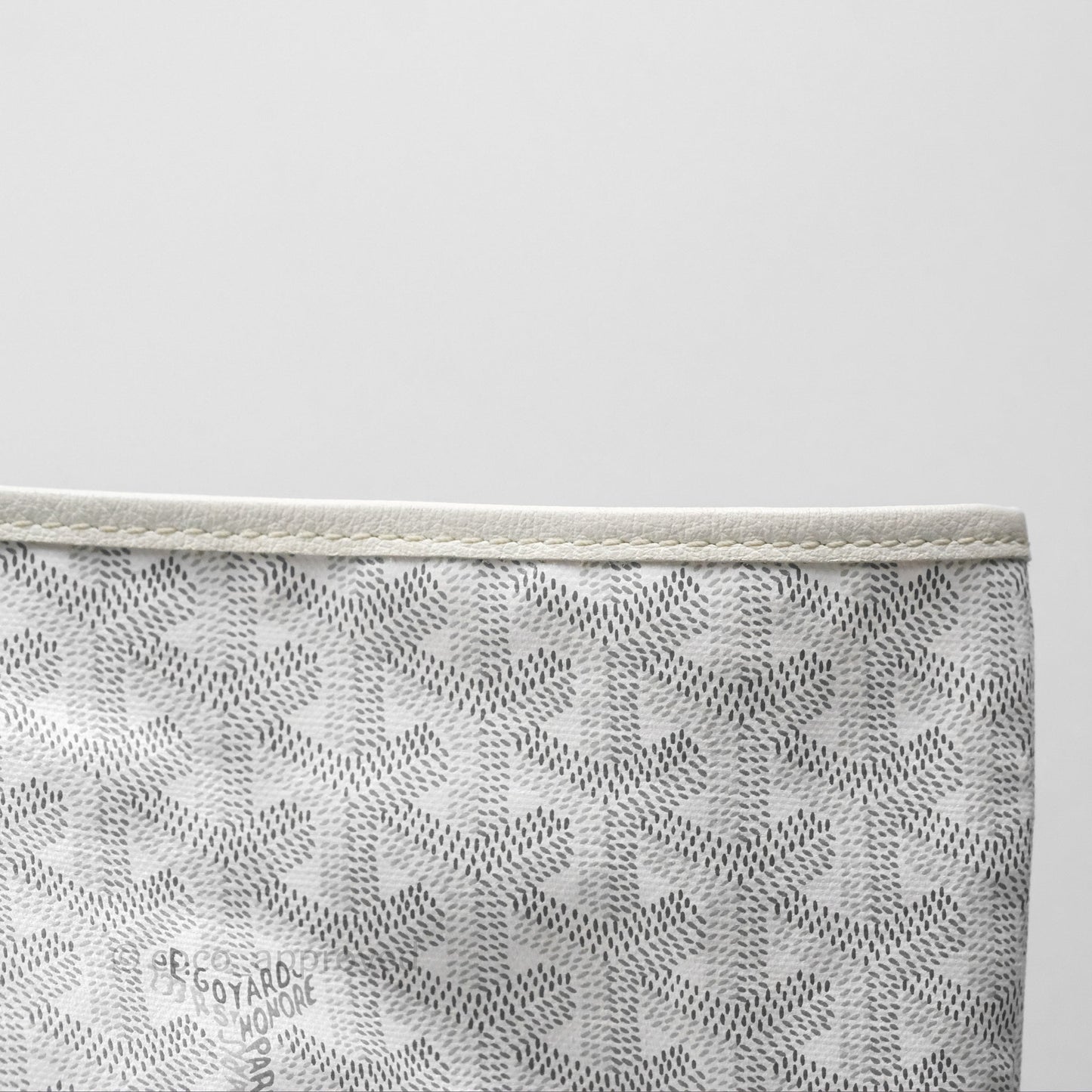 Goyard Saint Louis Tote Bag GM Blanc White