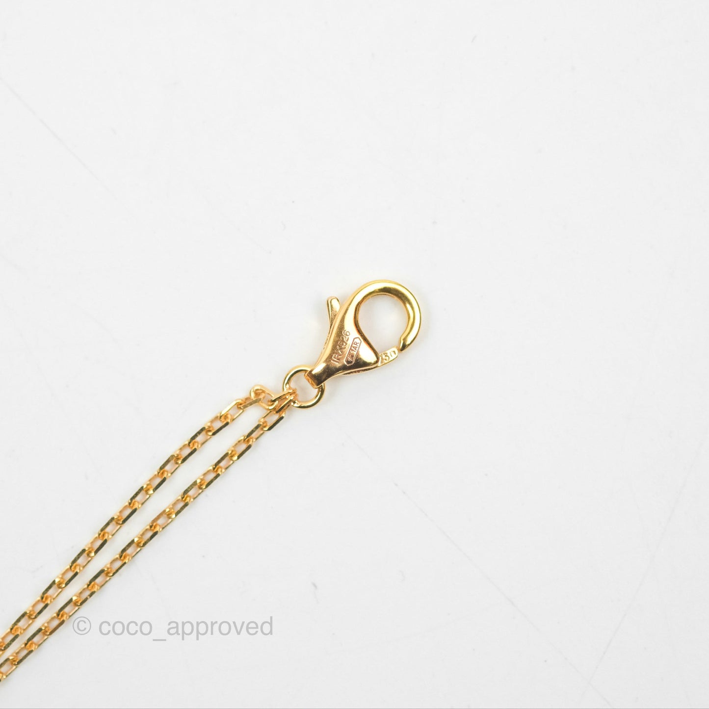 Cartier Love Necklace Rose Gold 2 Diamonds