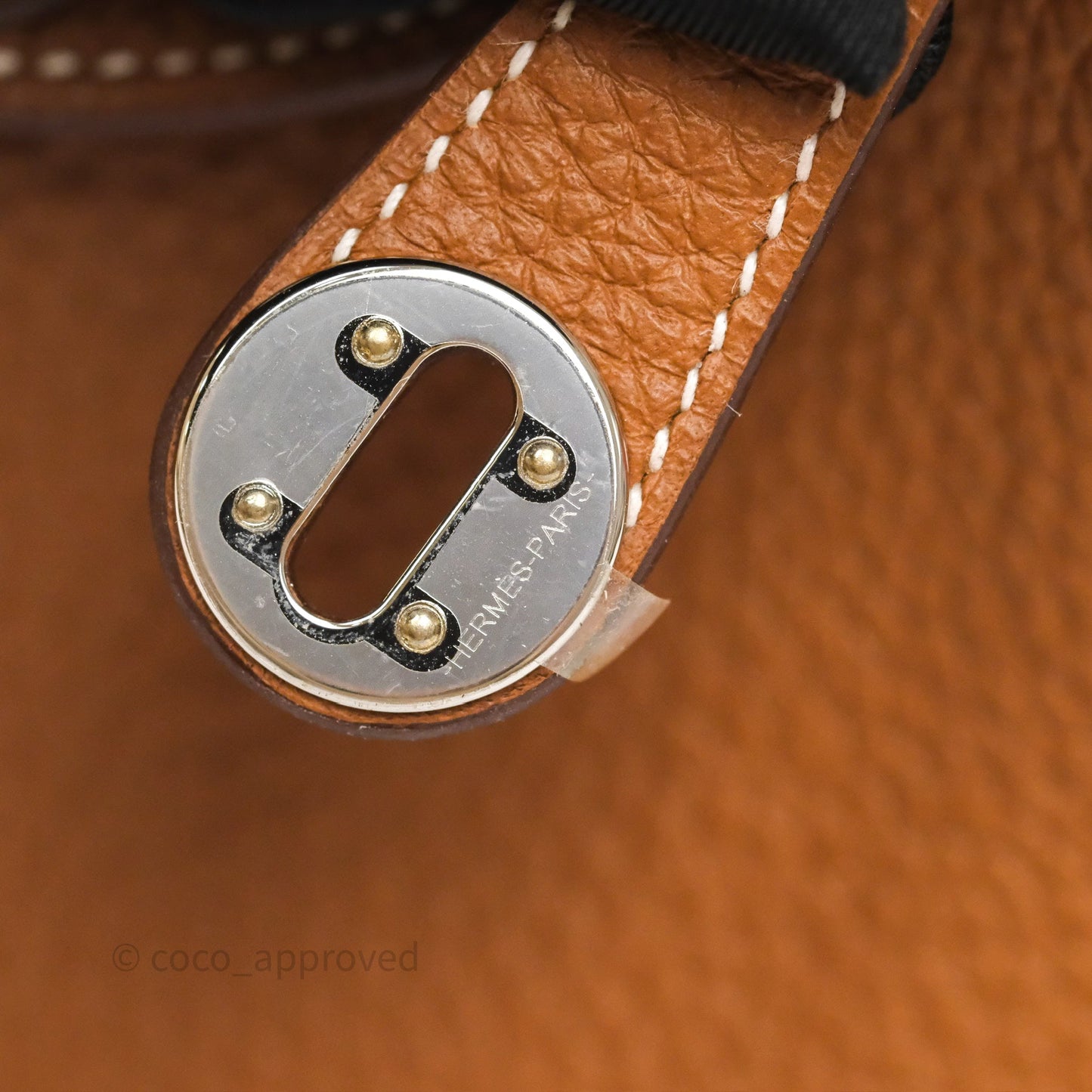 Hermès Mini Lindy 20 Gold 37 Clemence Palladium Hardware