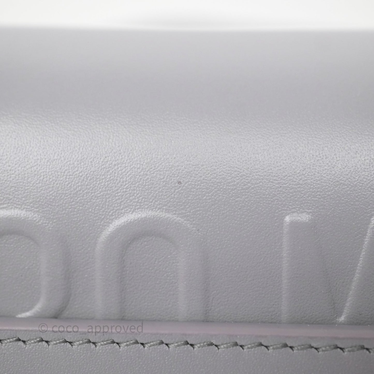 Dior 30 Montaigne Avenue Bag Grey Box Calfskin