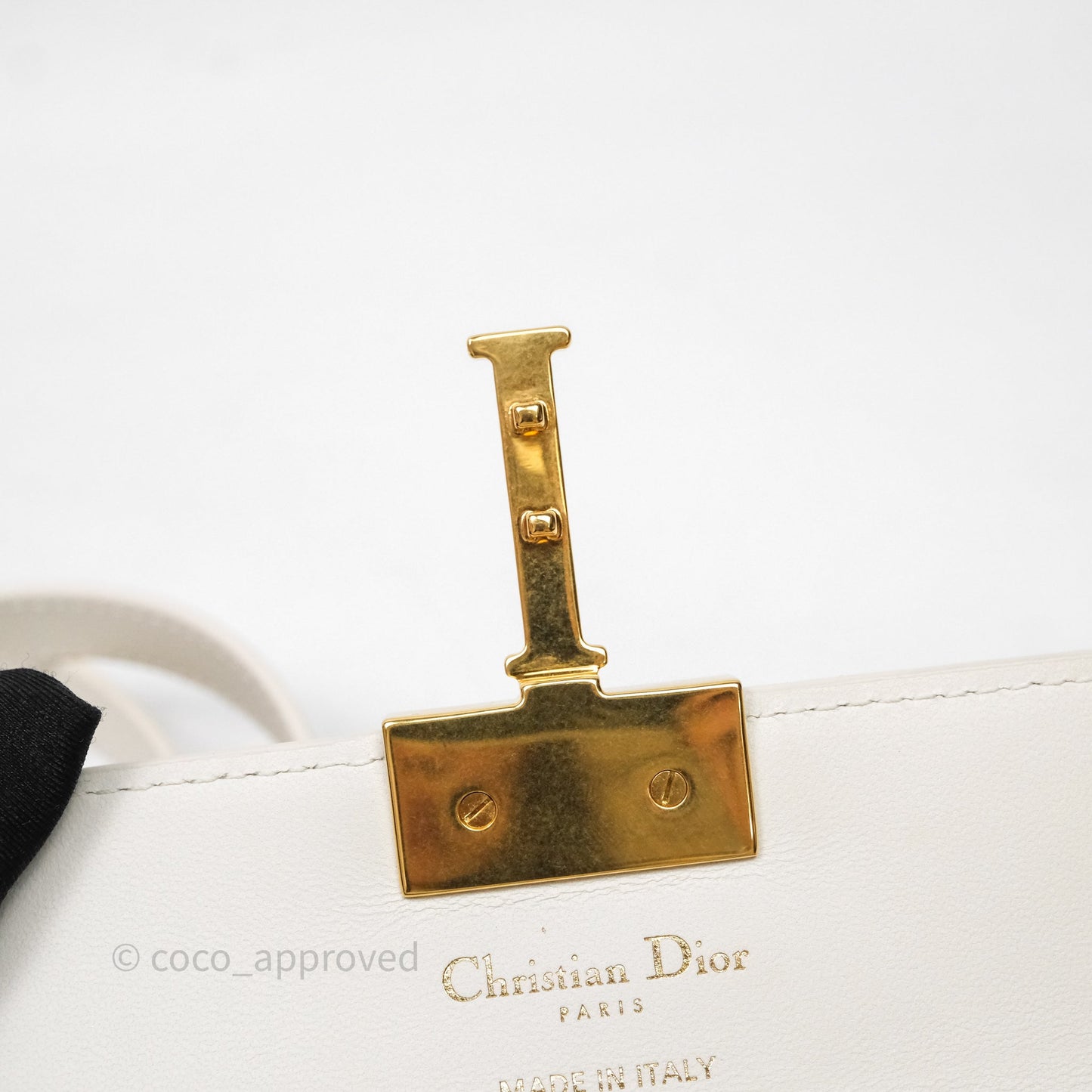 Christian Dior Miss Montaigne Mini Bag Latte Smooth Calfskin