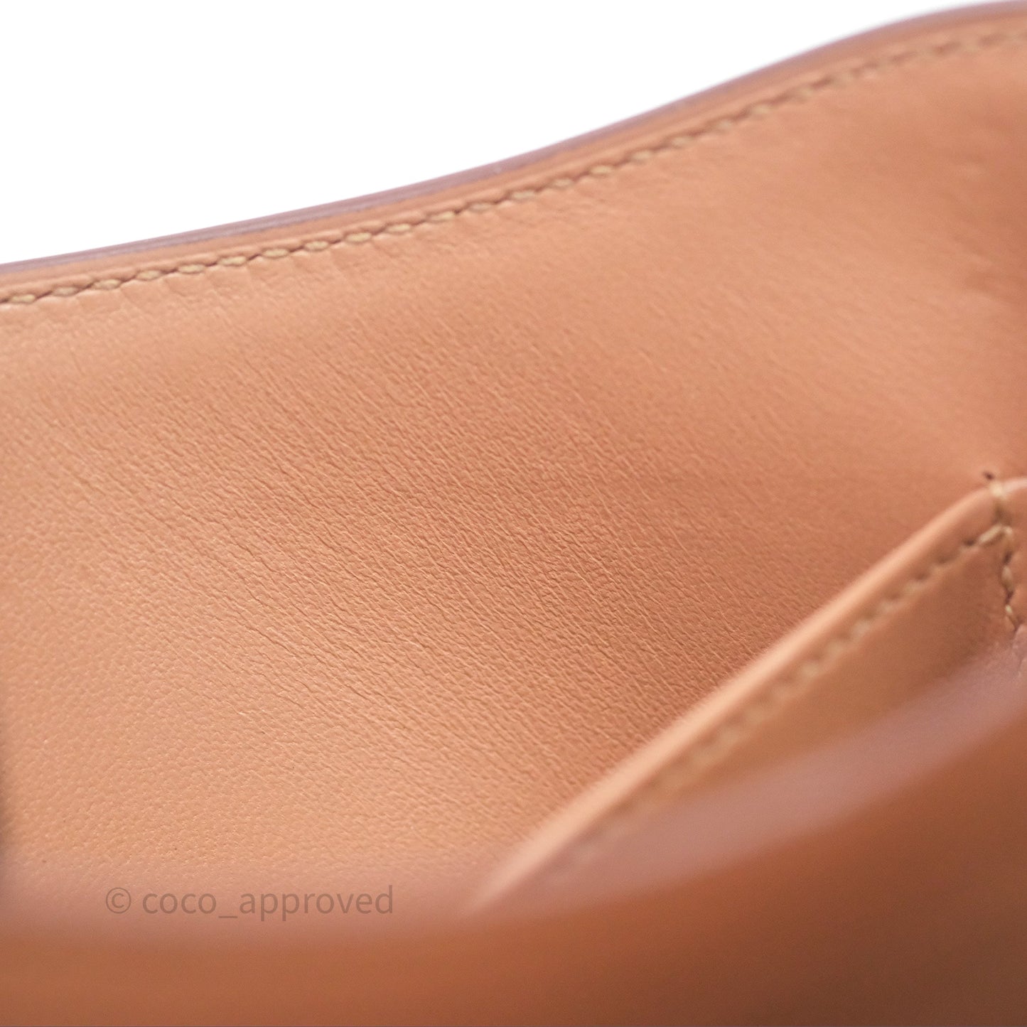Hermès Constance Mini Quebracho Chevre Gold Hardware