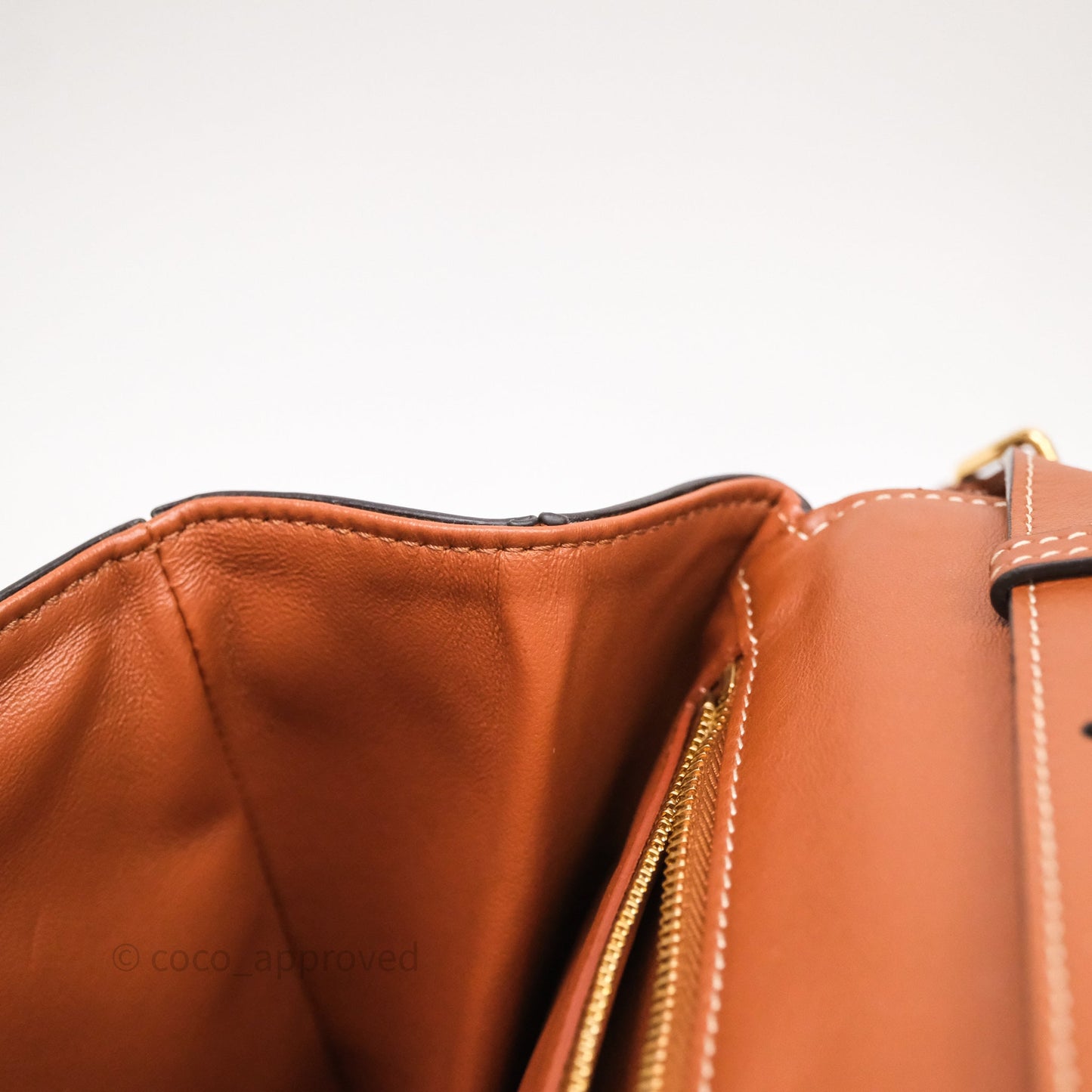 Celine Medium Tabou Tan Smooth Calfskin