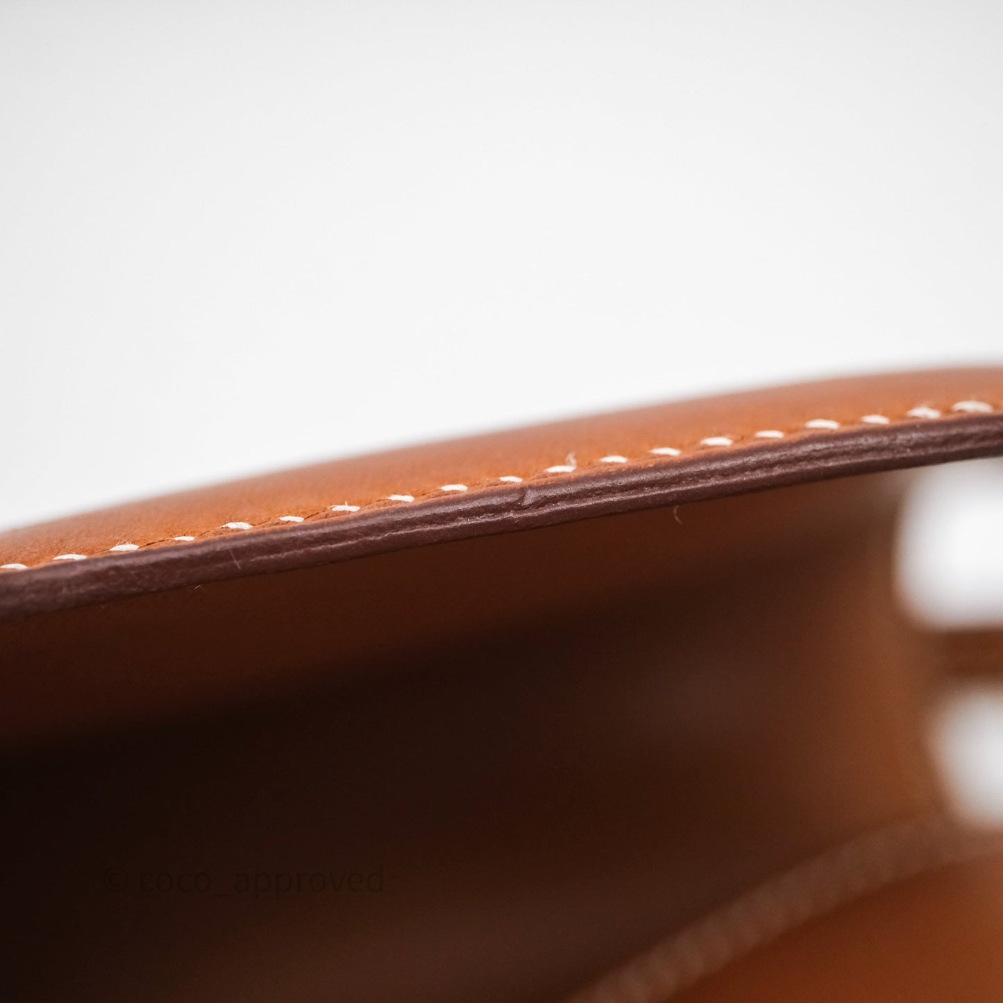 Hermès Constance Mini Smooth Barenia Leather Gold Hardware