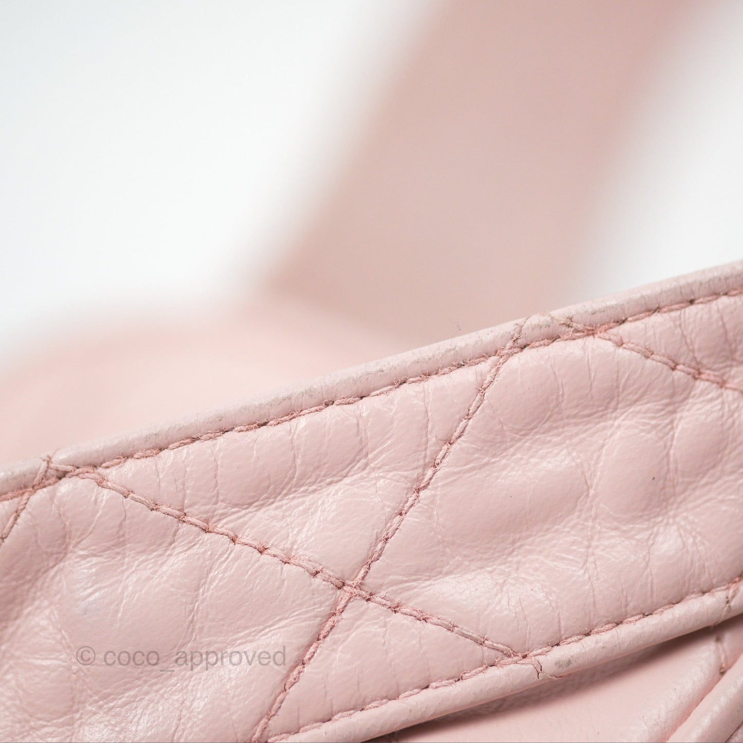 Chanel Vintage Camera Bag Pink Lambskin Gold Hardware
