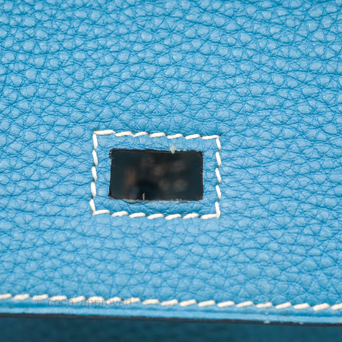 Hermès Birkin 30 Blue Jean Togo Palladium Hardware