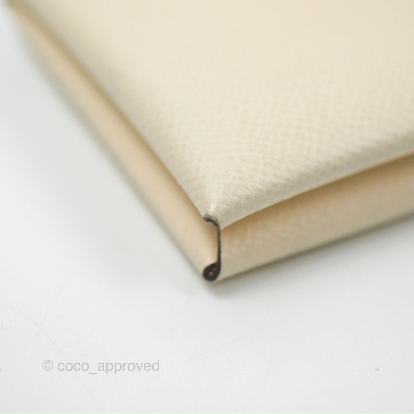 Hermès Calvi Card Holder Beton Epsom