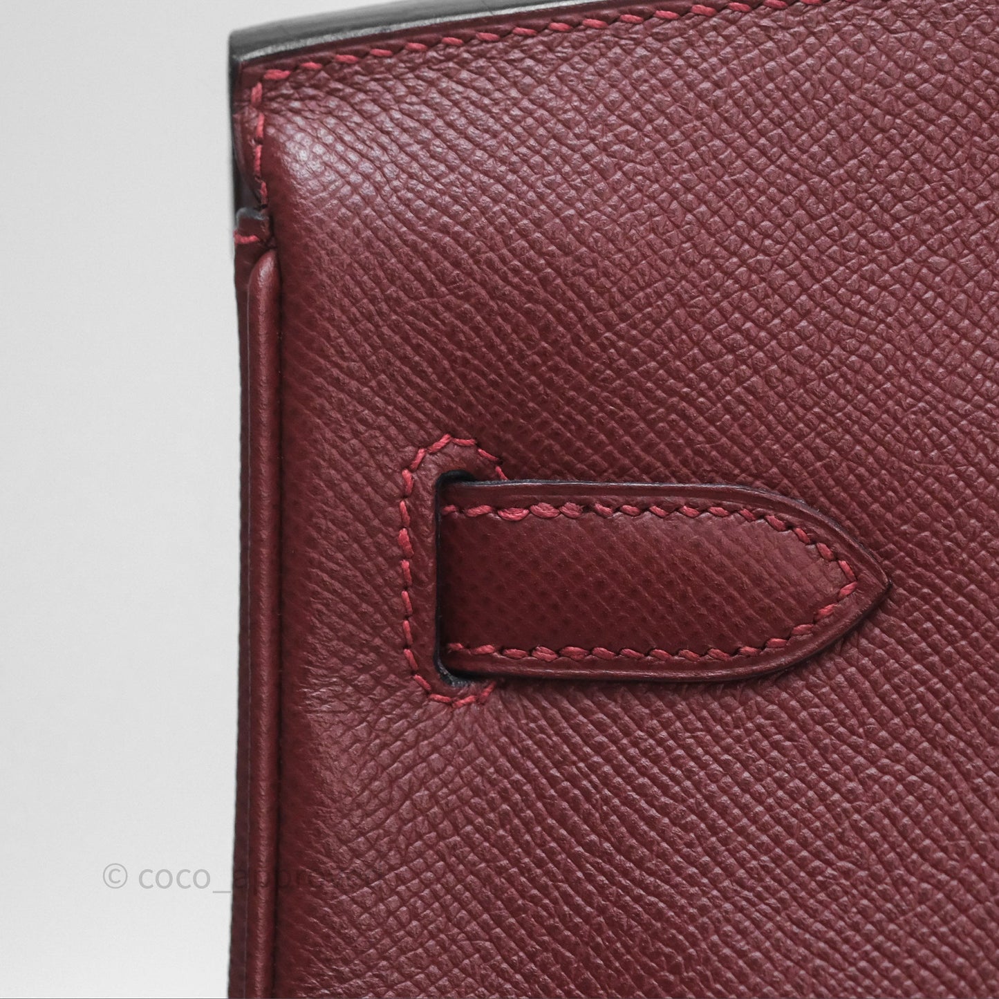 Hermès Birkin 30 Retourne Rouge H 55 Epsom Gold Hardware