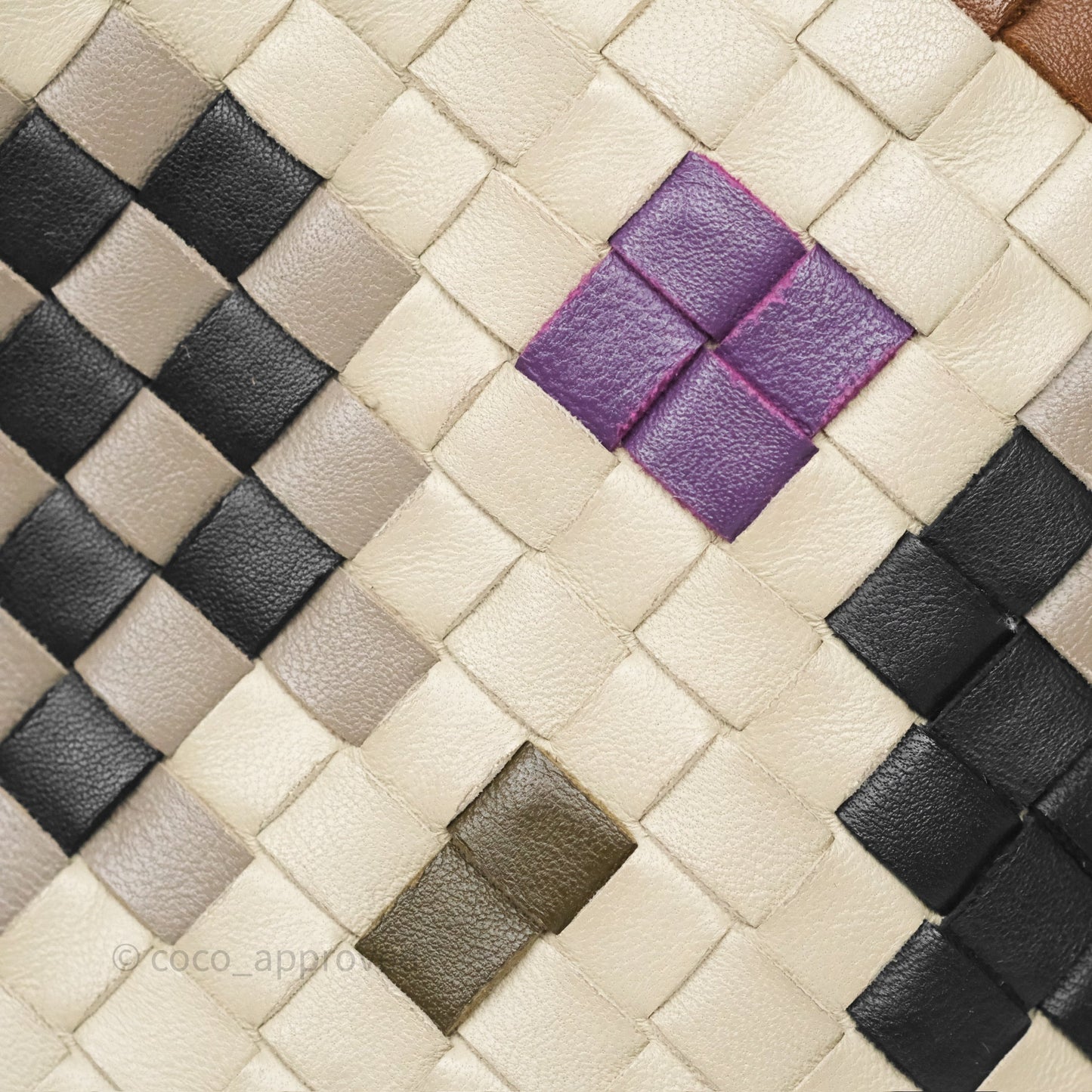 Bottega Veneta Nodini Crossbody Bag Cement Abstract Nappa Intrecciato