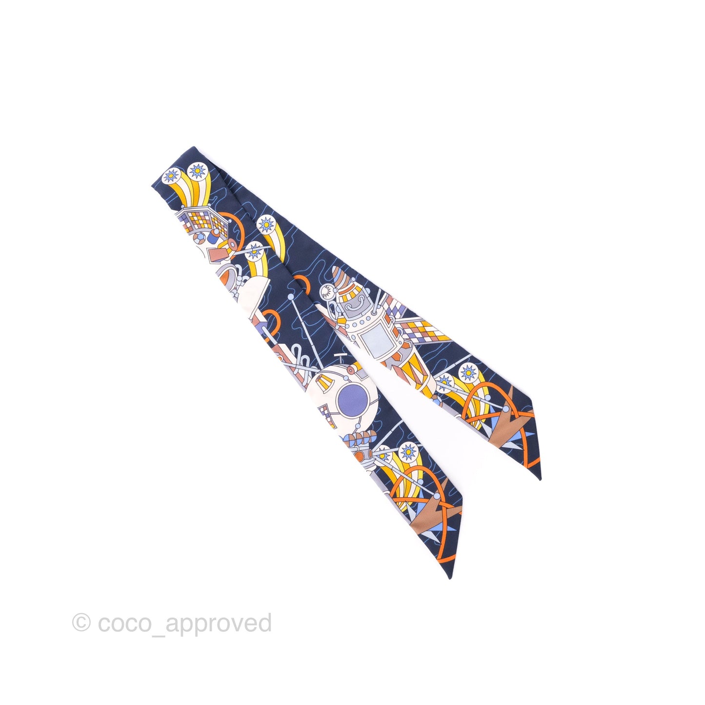 Hermès Scarf Odyssey Silk Twilly