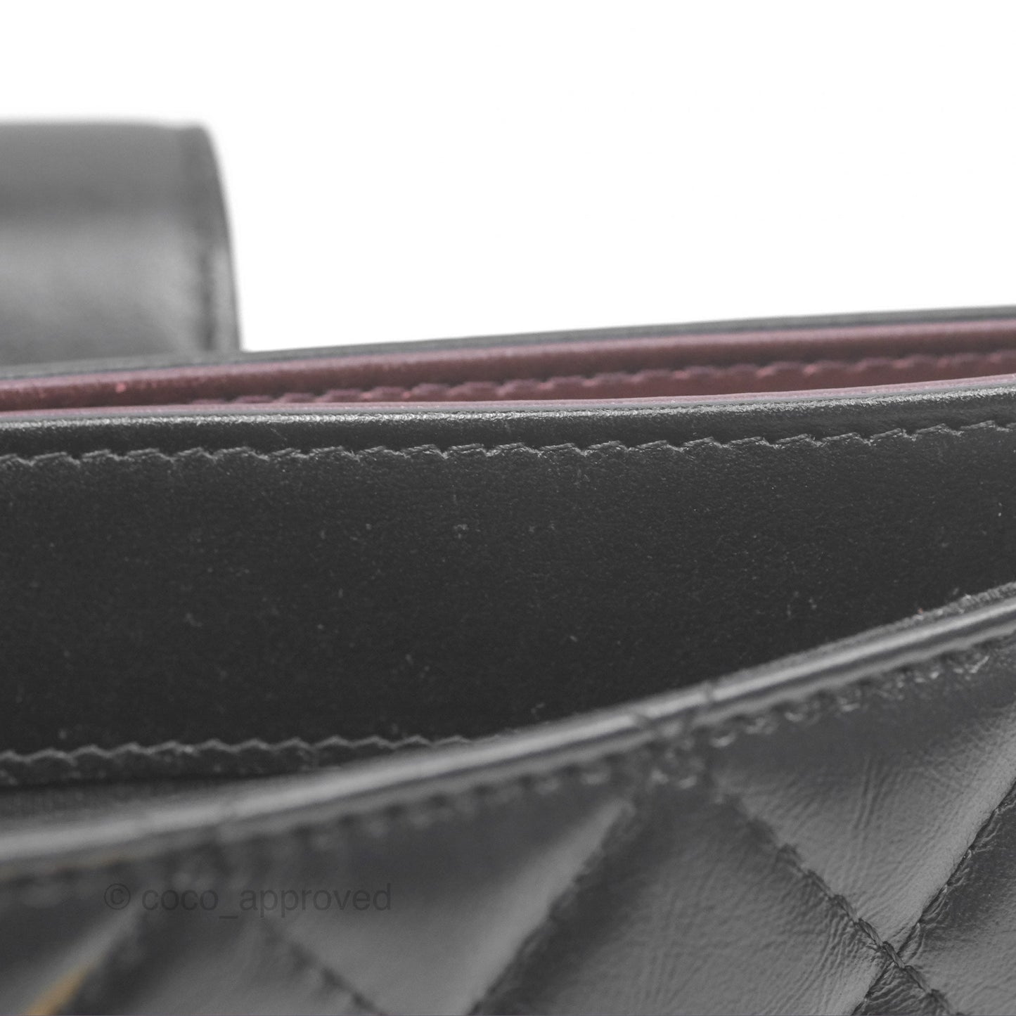 Chanel 2.55 Reissue Purse Aged Calfskin Black Aged Gold Hardware