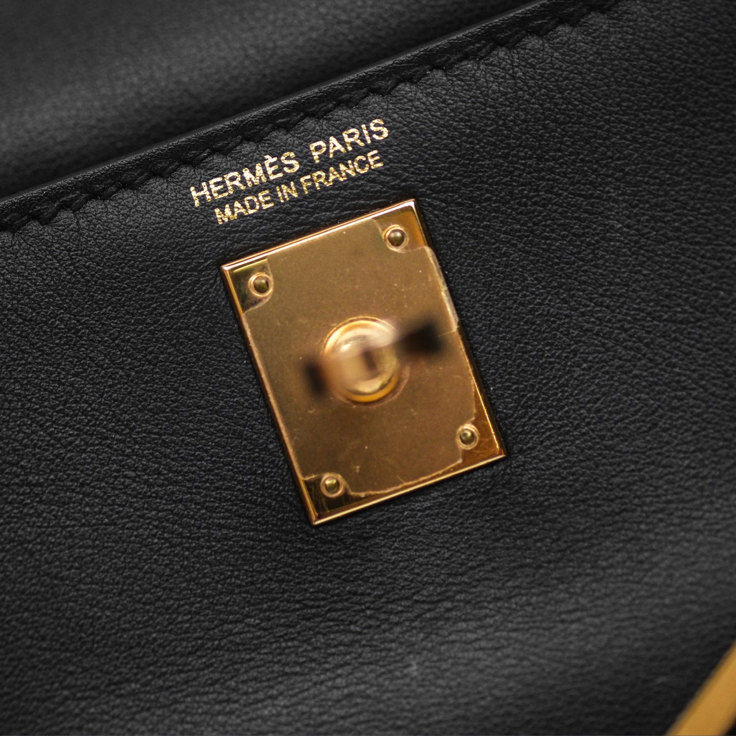 Hermès Kelly Danse II Bag Black Noir 89 Swift Gold Hardware