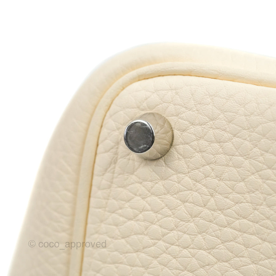 Hermès Picotin Lock 18 Nata Clemence Palladium Hardware