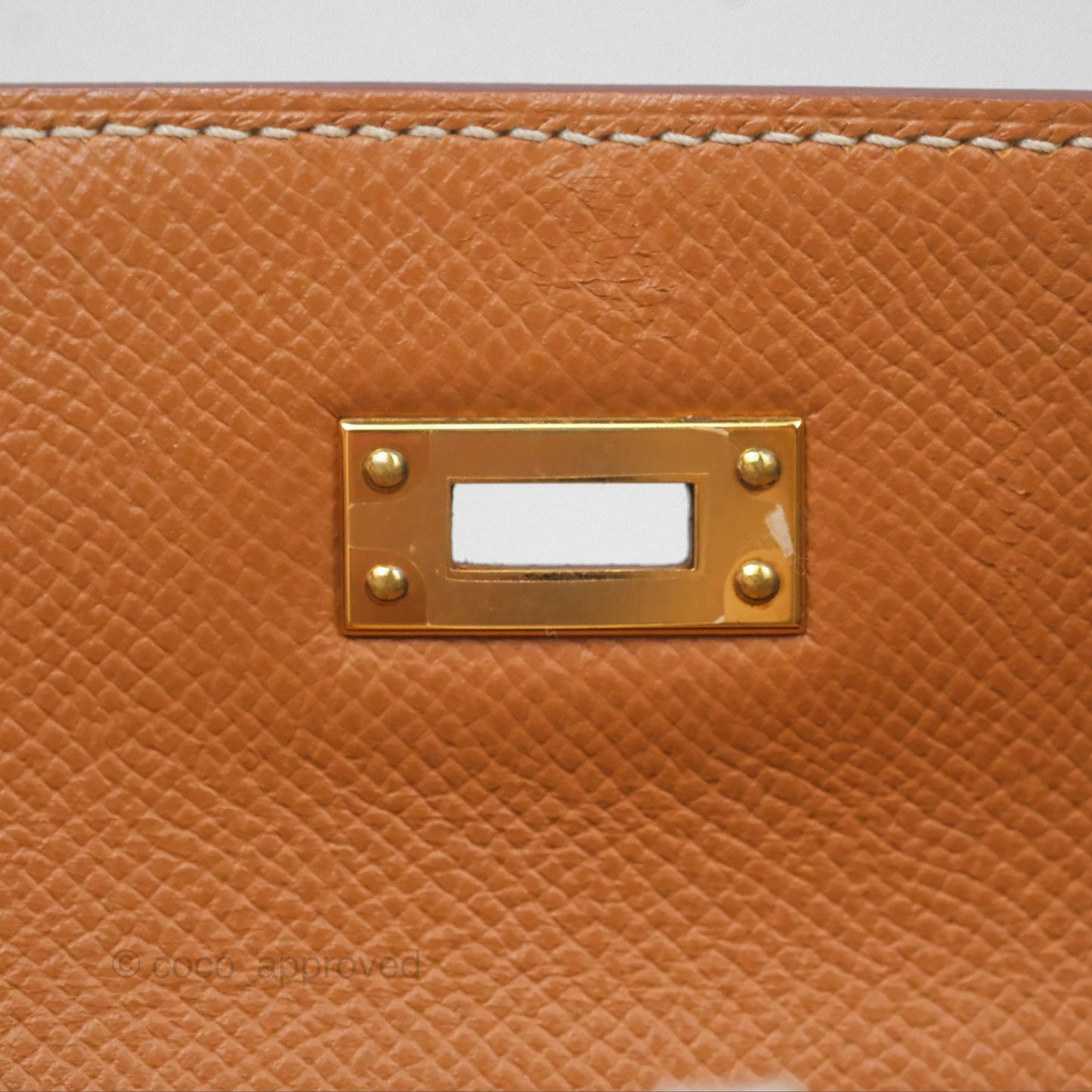 Hermès Kelly 25 Sellier Gold 37 Epsom Gold Hardware