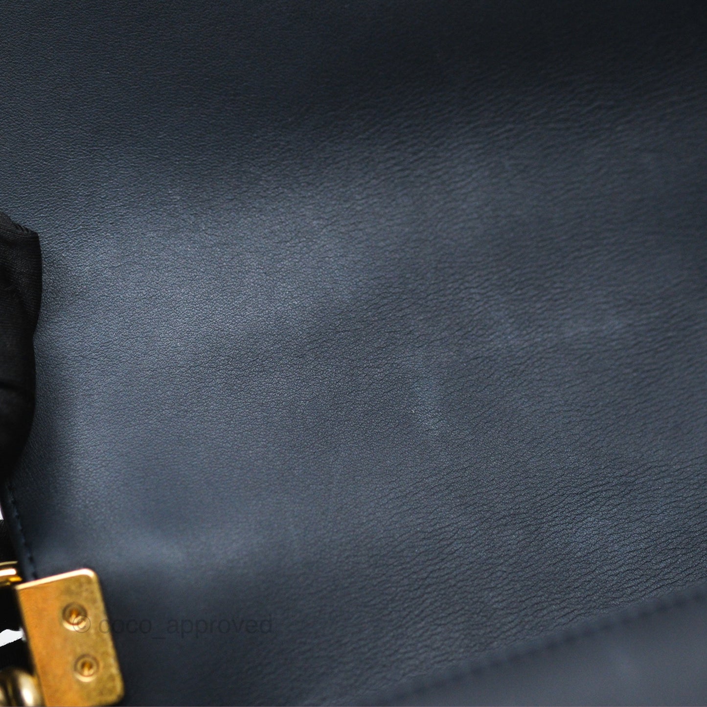 Chanel Medium Boy Chevron Navy Caviar/ Calfskin/ Suede Aged Gold Hardware