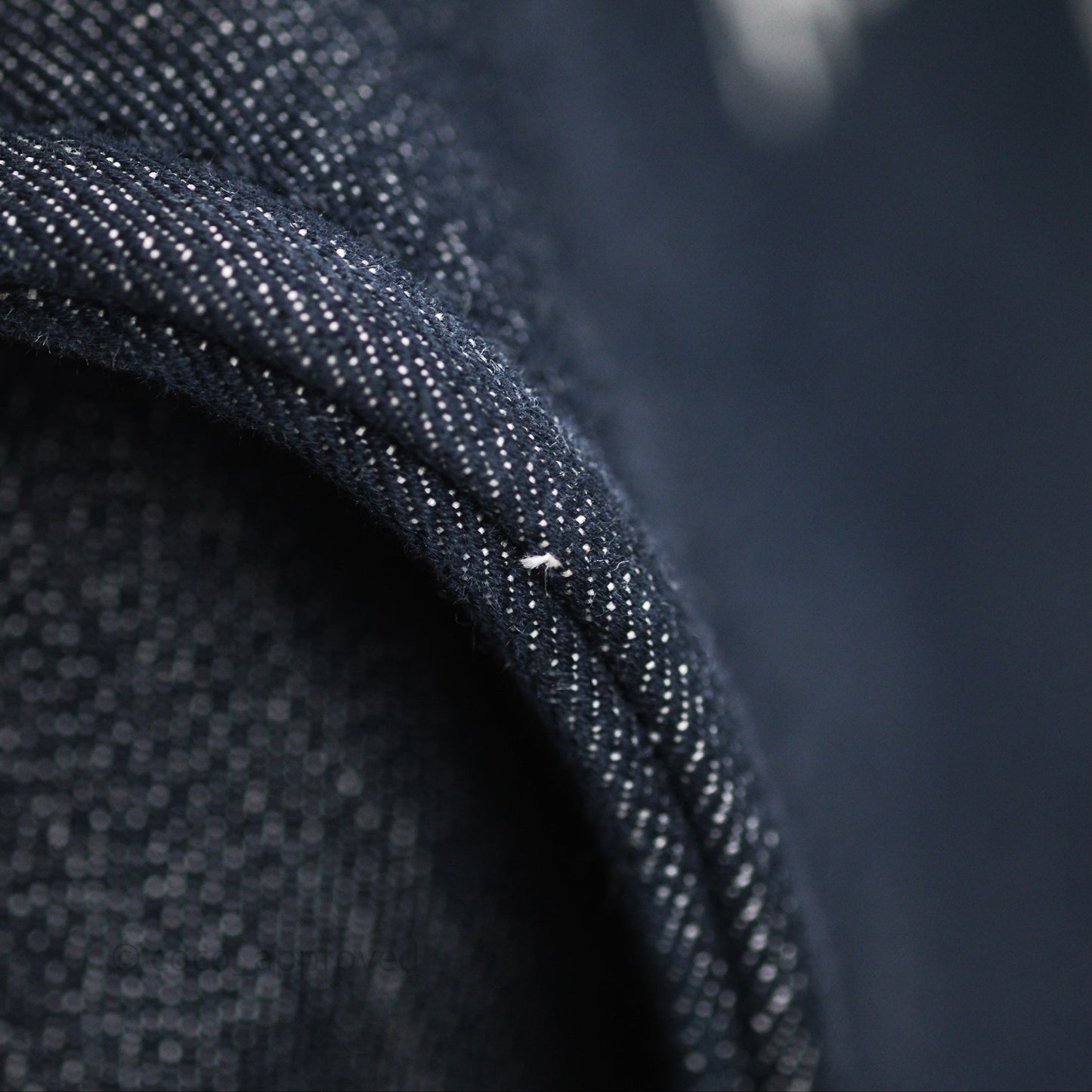 Chanel Medium Deauville Navy Canvas Silver Hardware