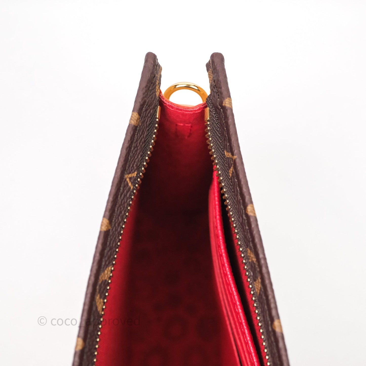 Louis Vuitton x Yayoi Kusama Toiletry Pouch on Chain Monogram Embroidered
