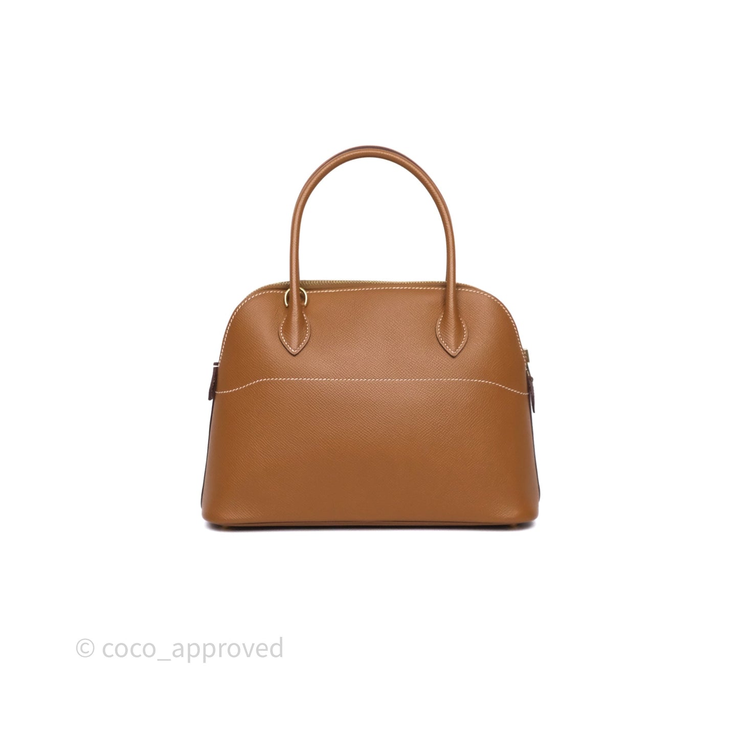 Hermès Bolide 27 Gold Epsom Gold Hardware