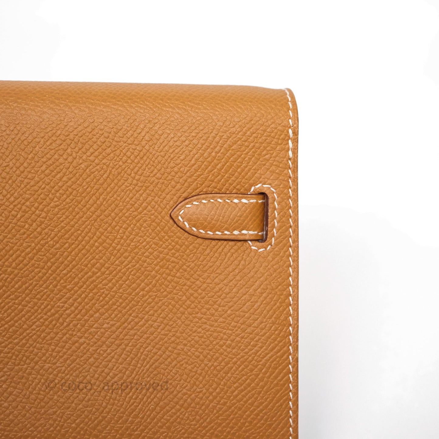 Hermès Kelly To Go Wallet Gold 37 Epsom Gold Hardware