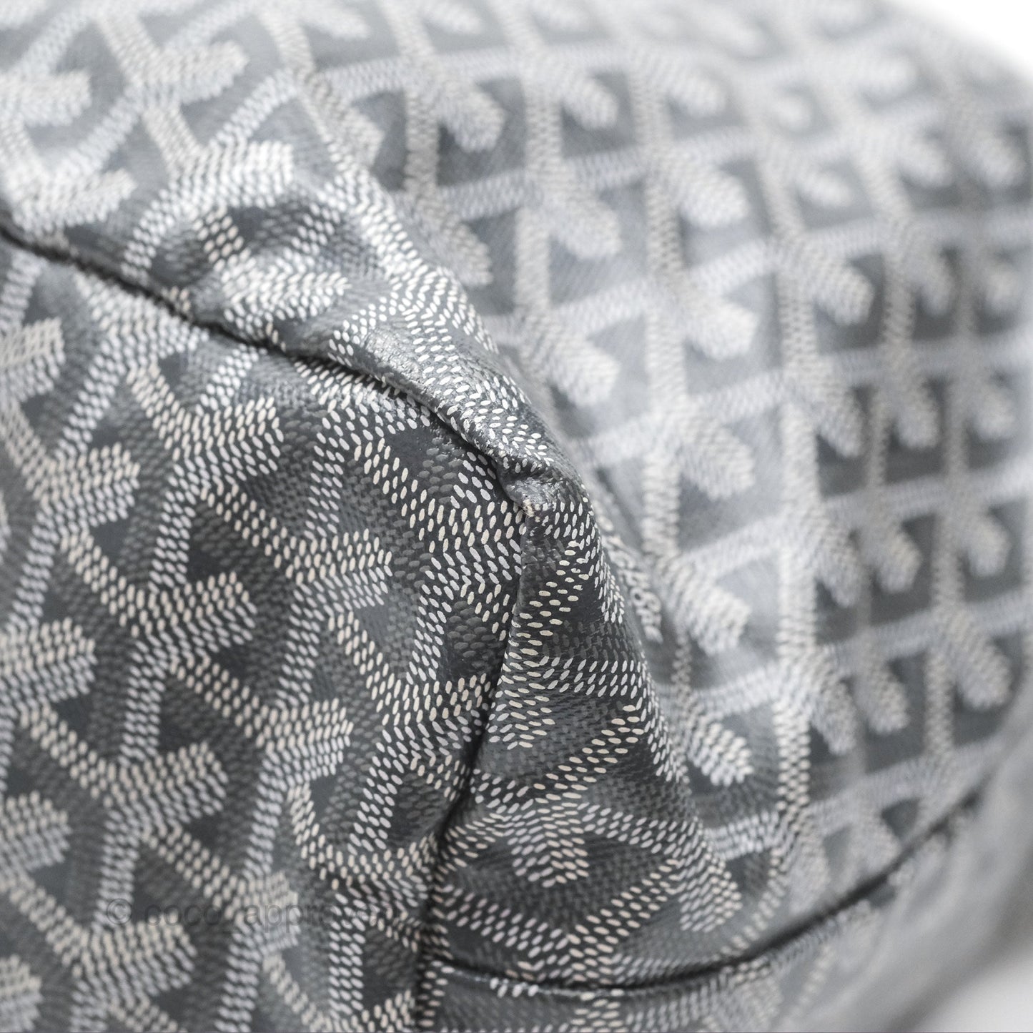 Goyard Bohème Hobo Bag Grey Goyardine Canvas