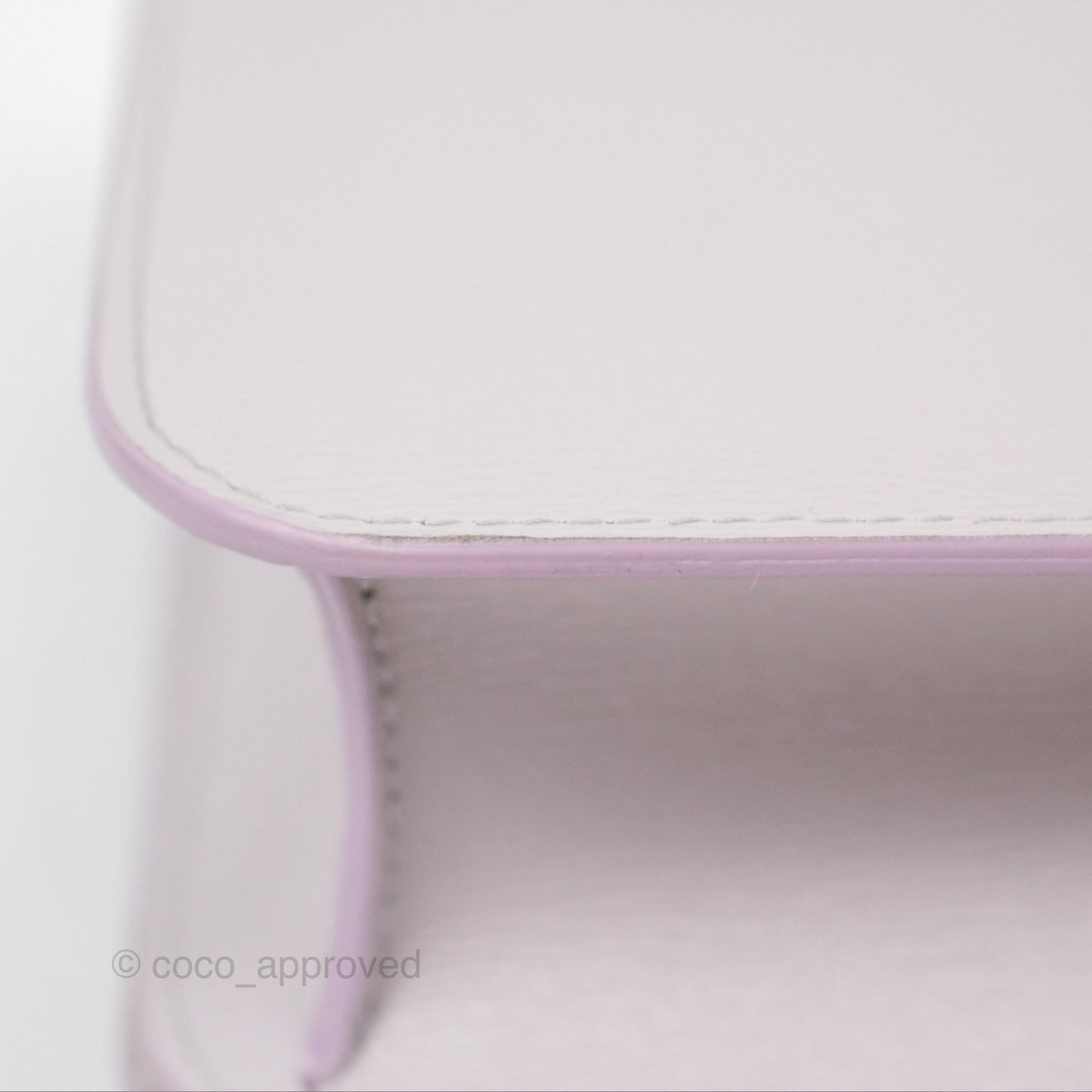 Celine Teen Classic Box Flap Lavender Grey Liege Calfskin