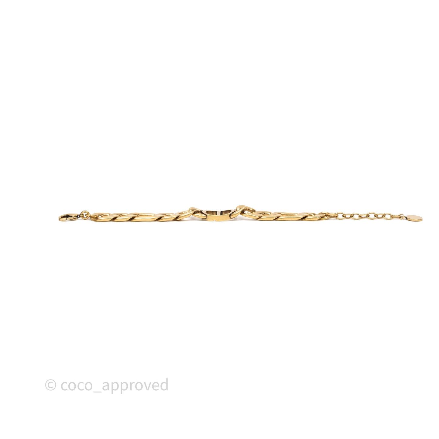 Christian DIor 30 Montaigne Bracelet Gold Tone