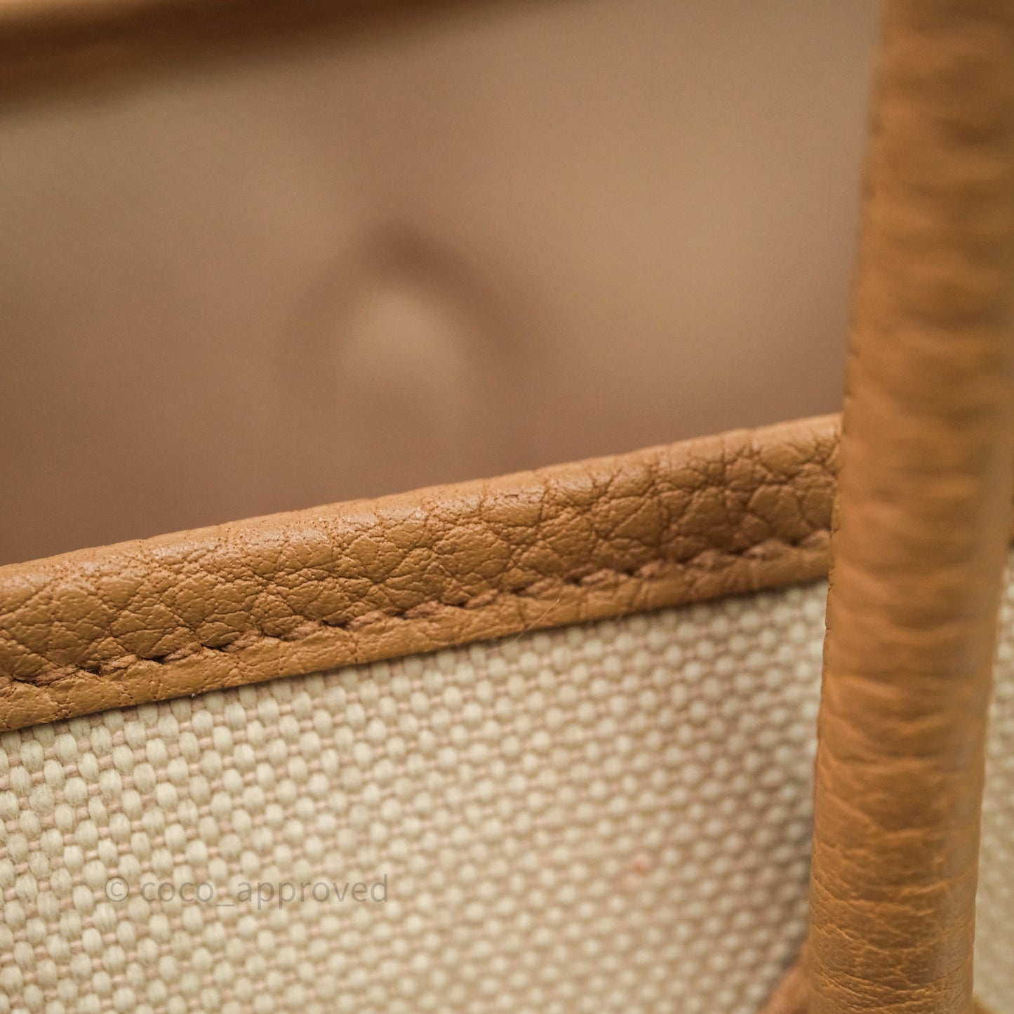 Hermès Garden Party 30 Beton 8L/Biscuit 48 Canvas