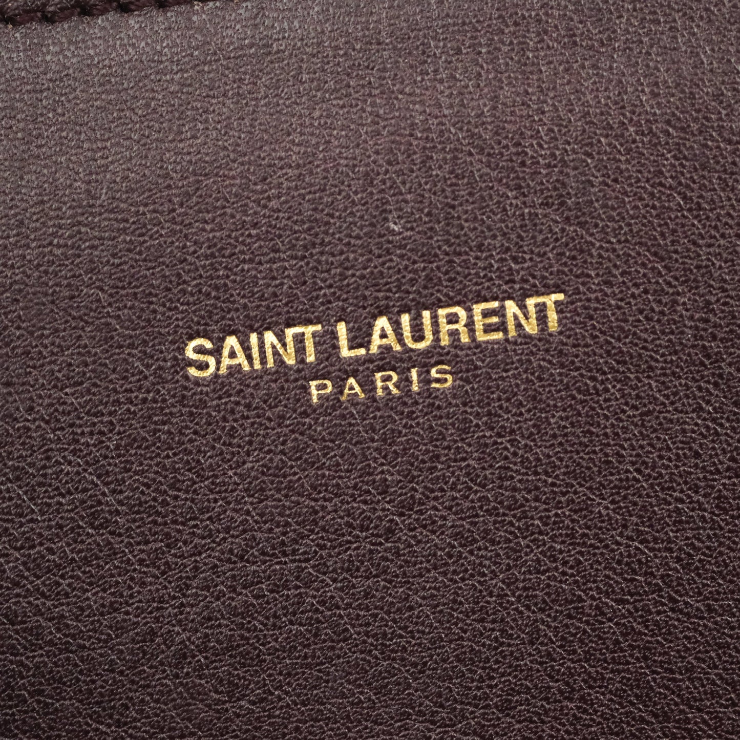 Saint Laurent Classic Sac De Jour Small Burgundy Smooth Calfskin Gold Hardware