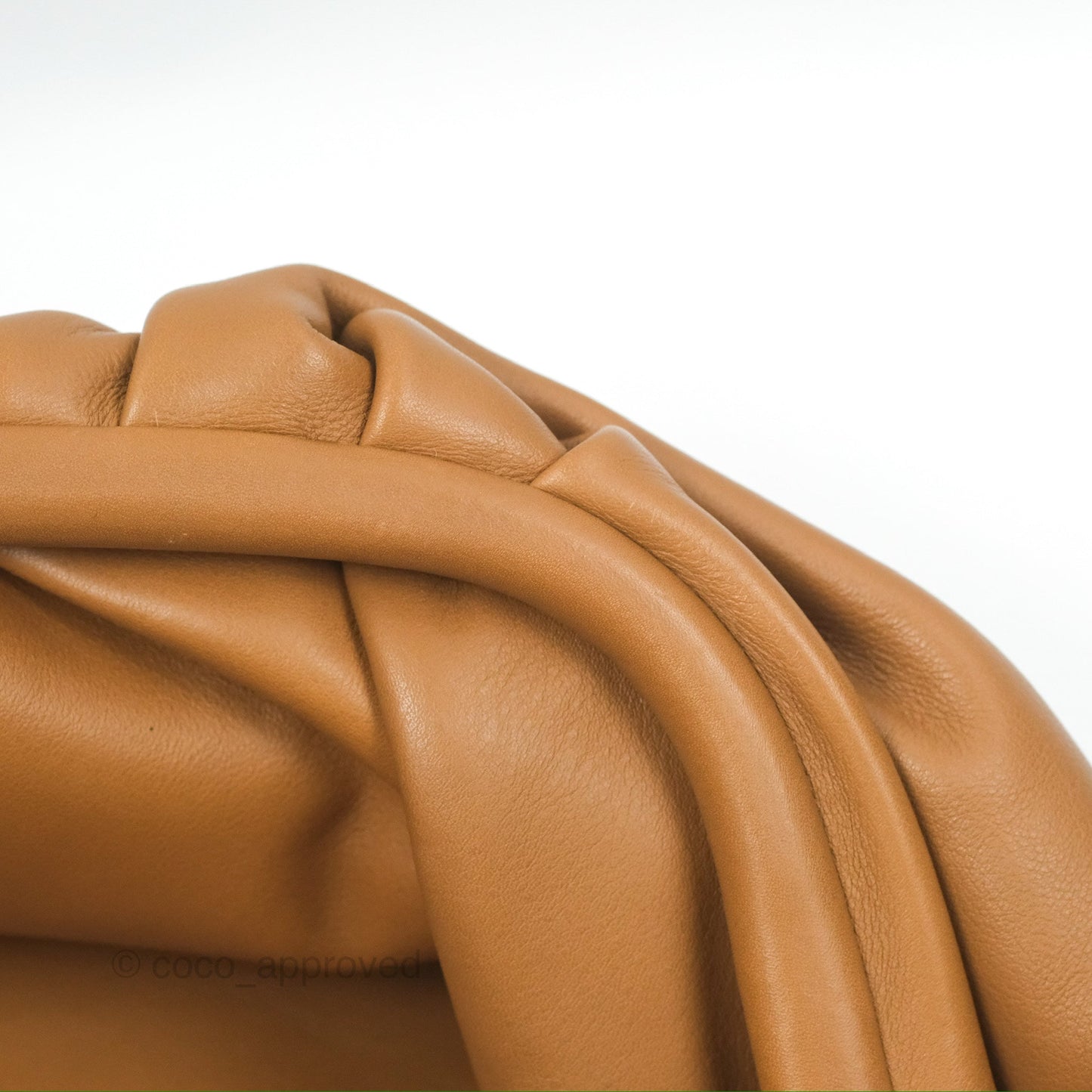 Bottega Veneta The Pouch Camel Butter Calfskin