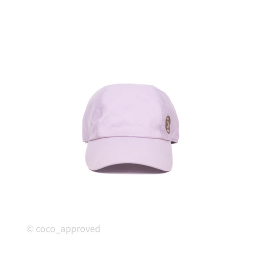 Hermes Miles H Circle Cap Lilas Purple