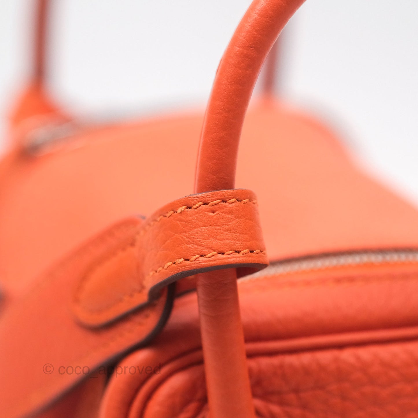 Hermès Mini Lindy 20 Clemence Palladium Hardware