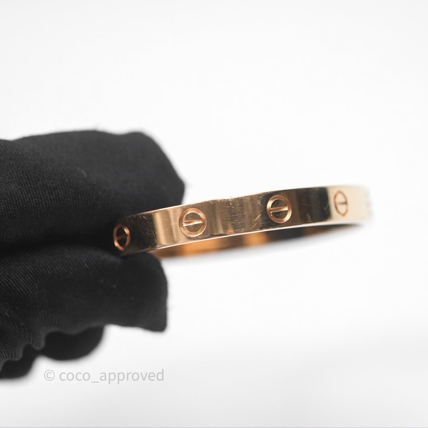 Cartier Love Bracelet Open Classic Model Rose Gold