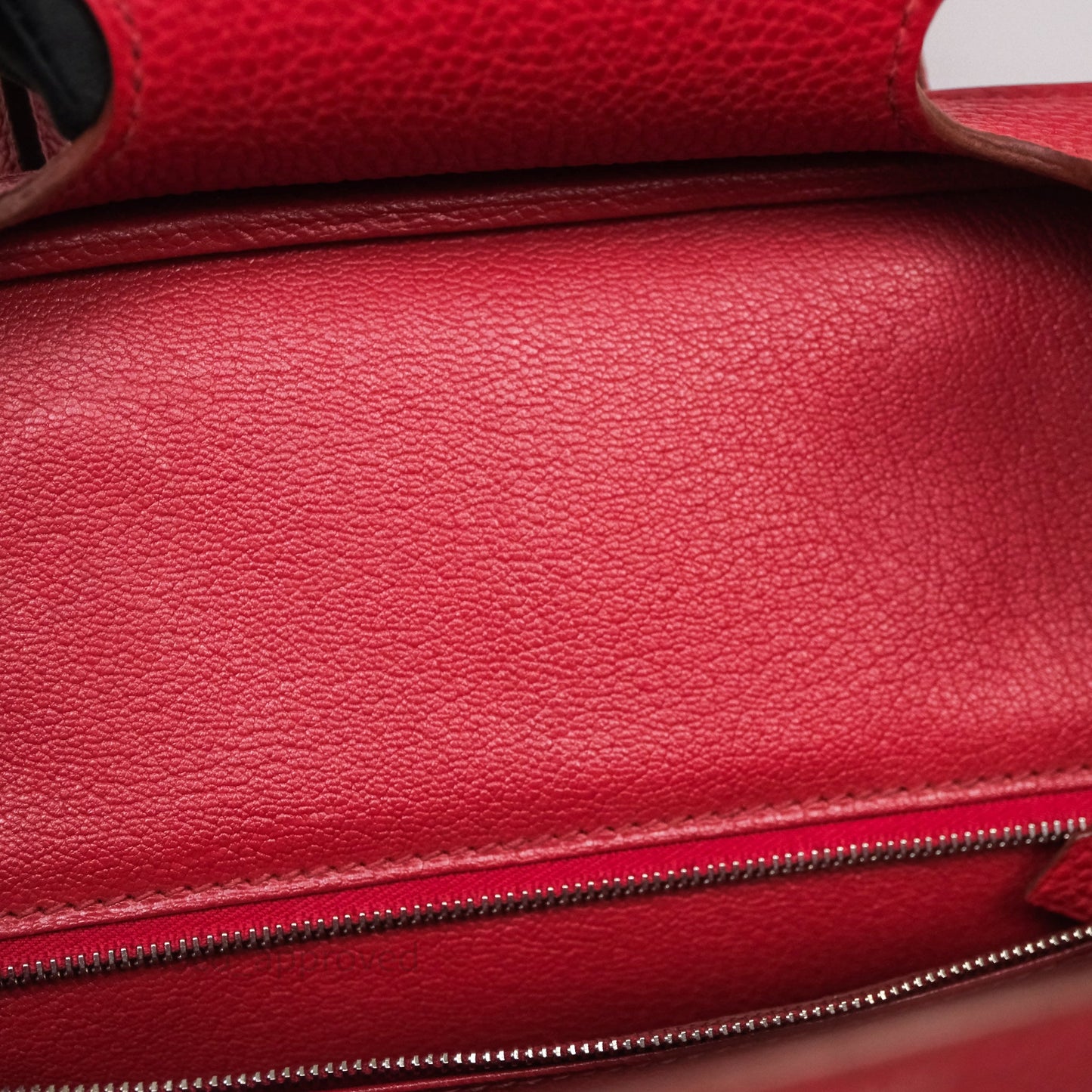 Hermès Birkin 30 Rouge Togo Palladium Hardware